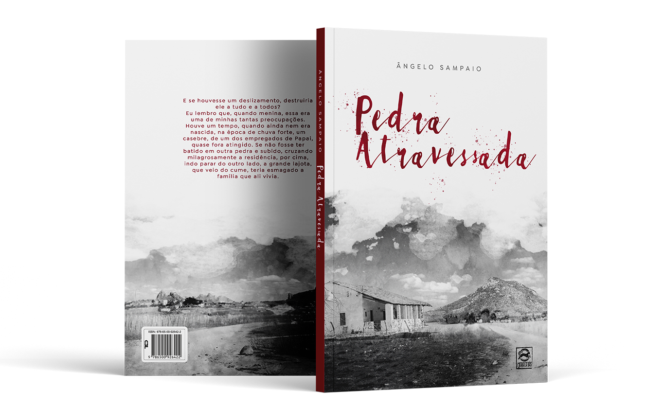 Capa do Livro Pedra Atravessada